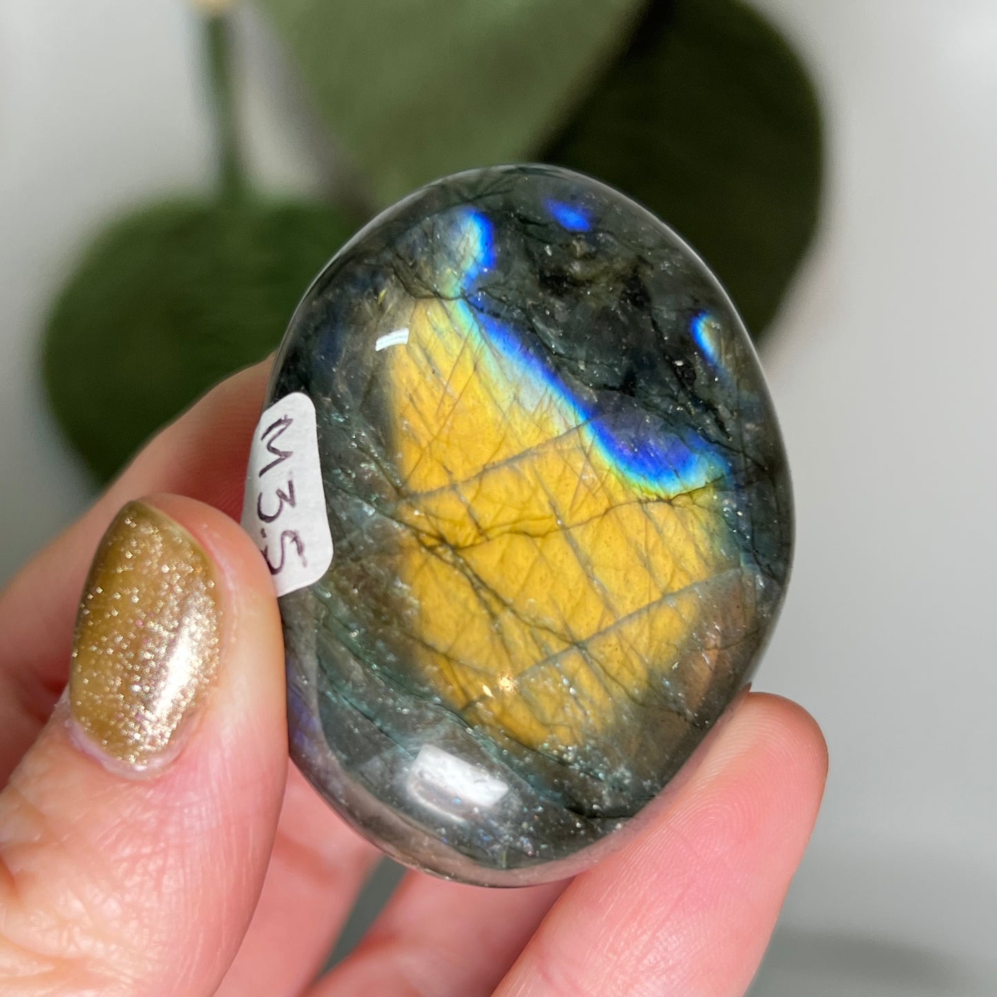 Labradorite Palm Stone