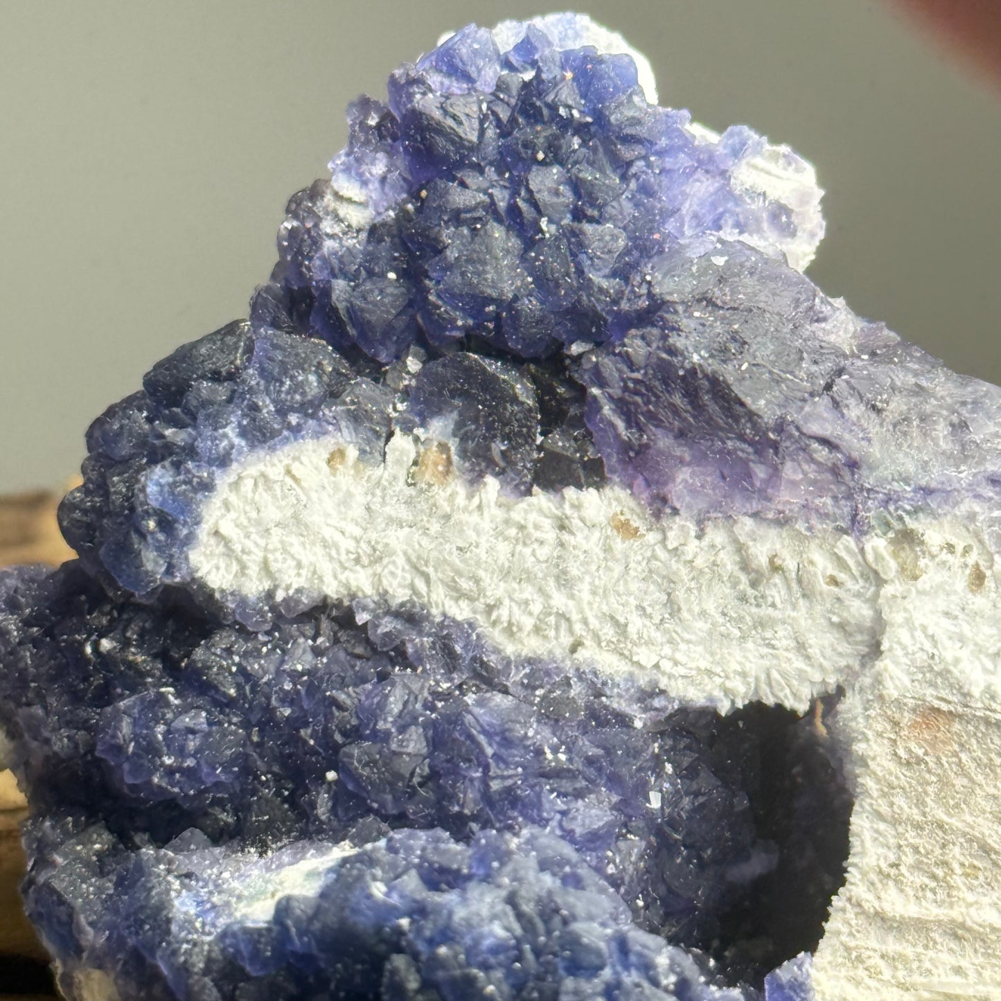 Blueberry Fluorite (Mongolia)