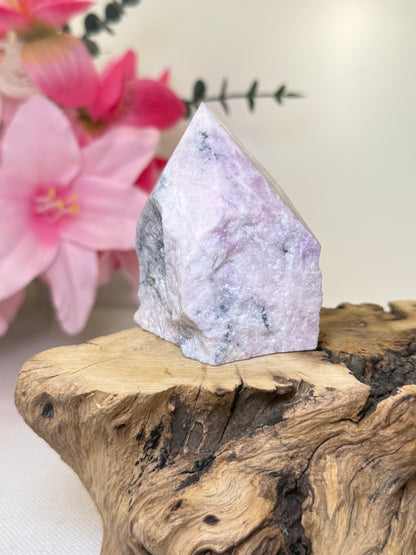 Pink Sodalite Part Raw/Polished Cupcake Tower