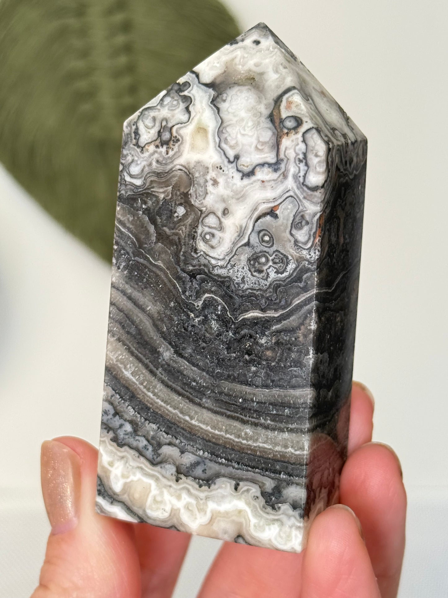 Dendritic Calcite Tower