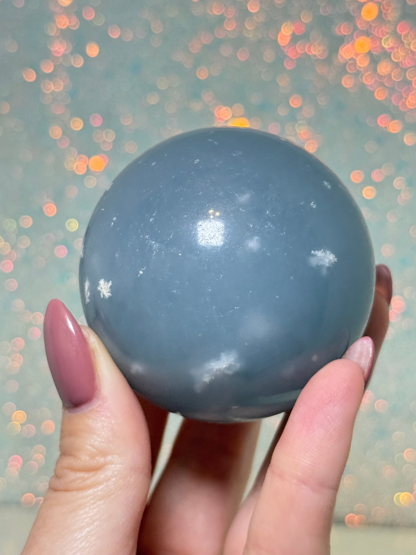 Angelite Sphere