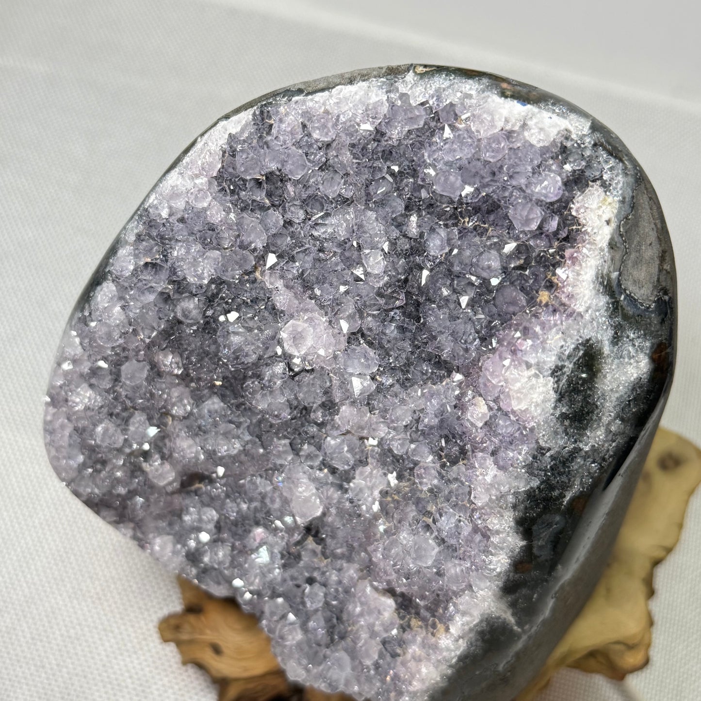 Large Amethyst Cut Base