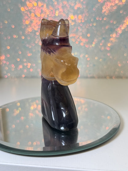 Fluorite Unicorn