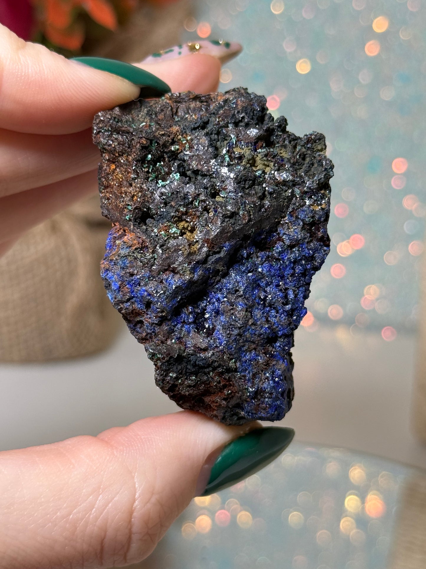 Raw Azurite