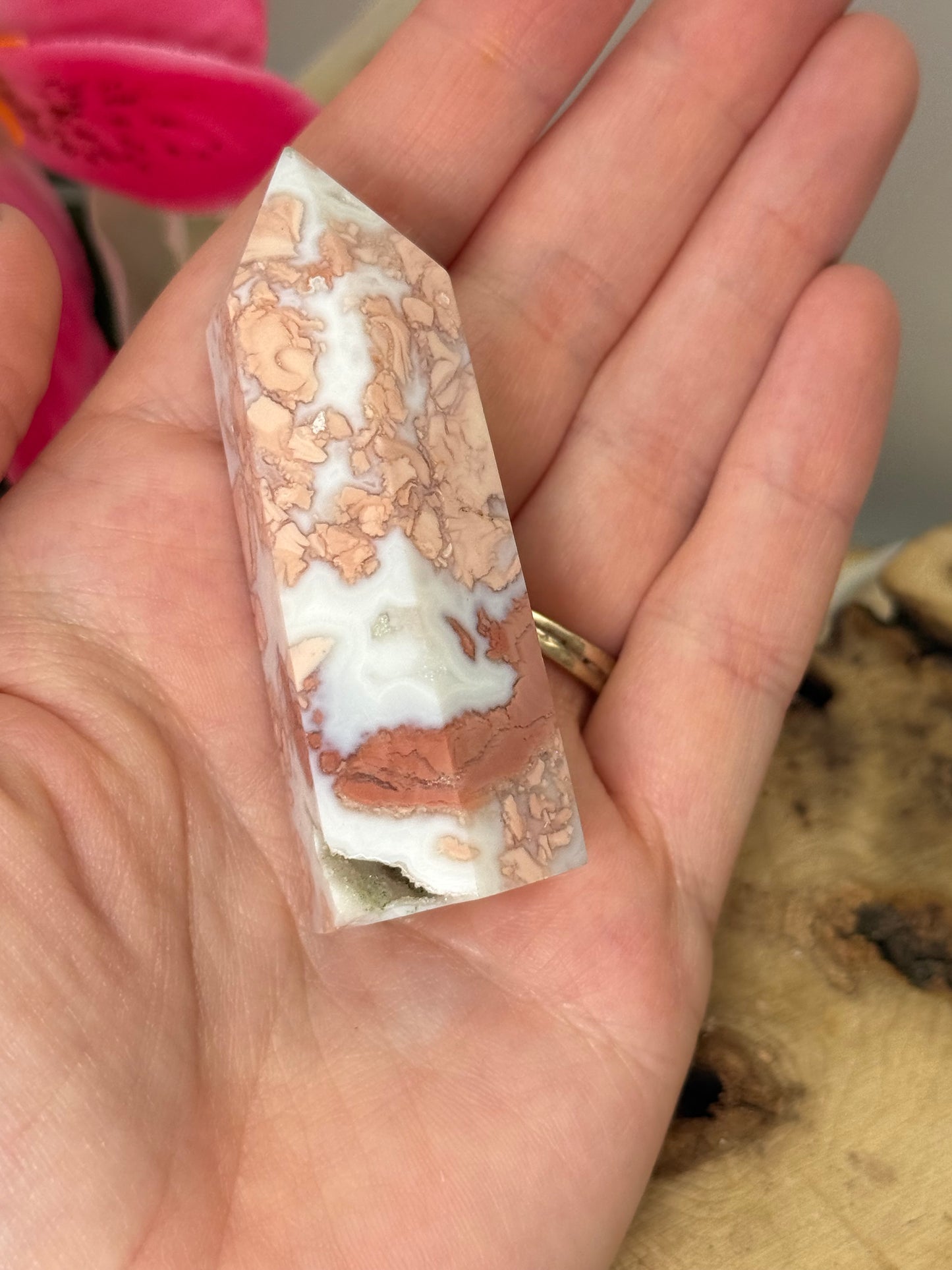 Cotton Candy Agate Point