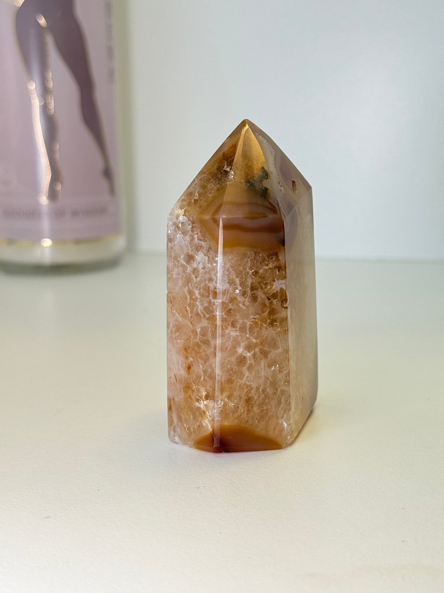 Brazilian Agate Tower
