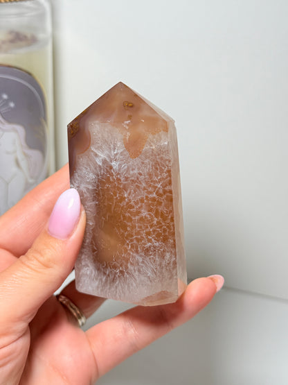 Brazilian Agate Tower