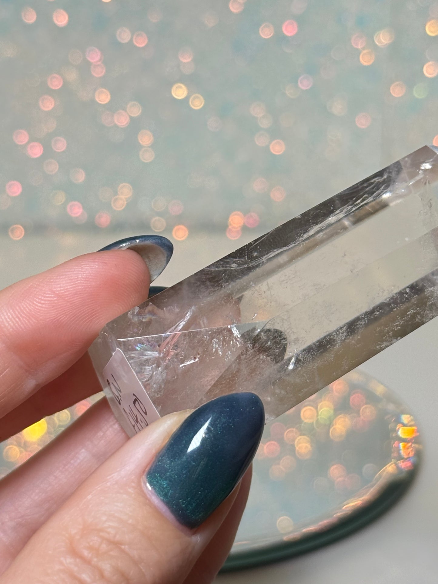 Blue Needle Quartz Point