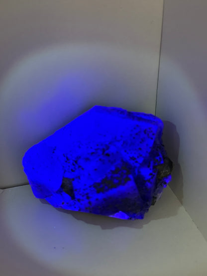 Fluorite Raw Pyrite (Insane UV!)