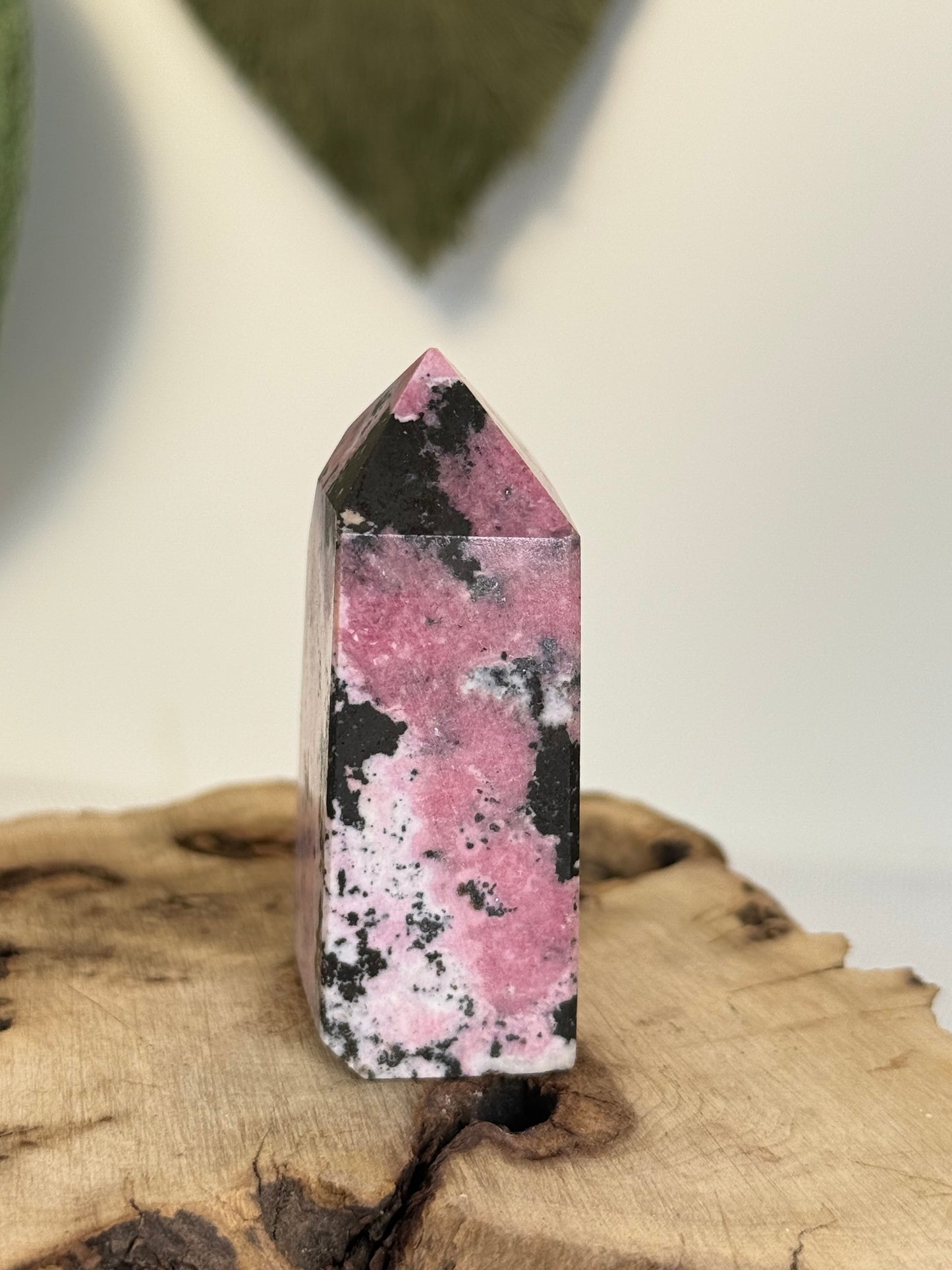 Peruvian Rhodonite Tower