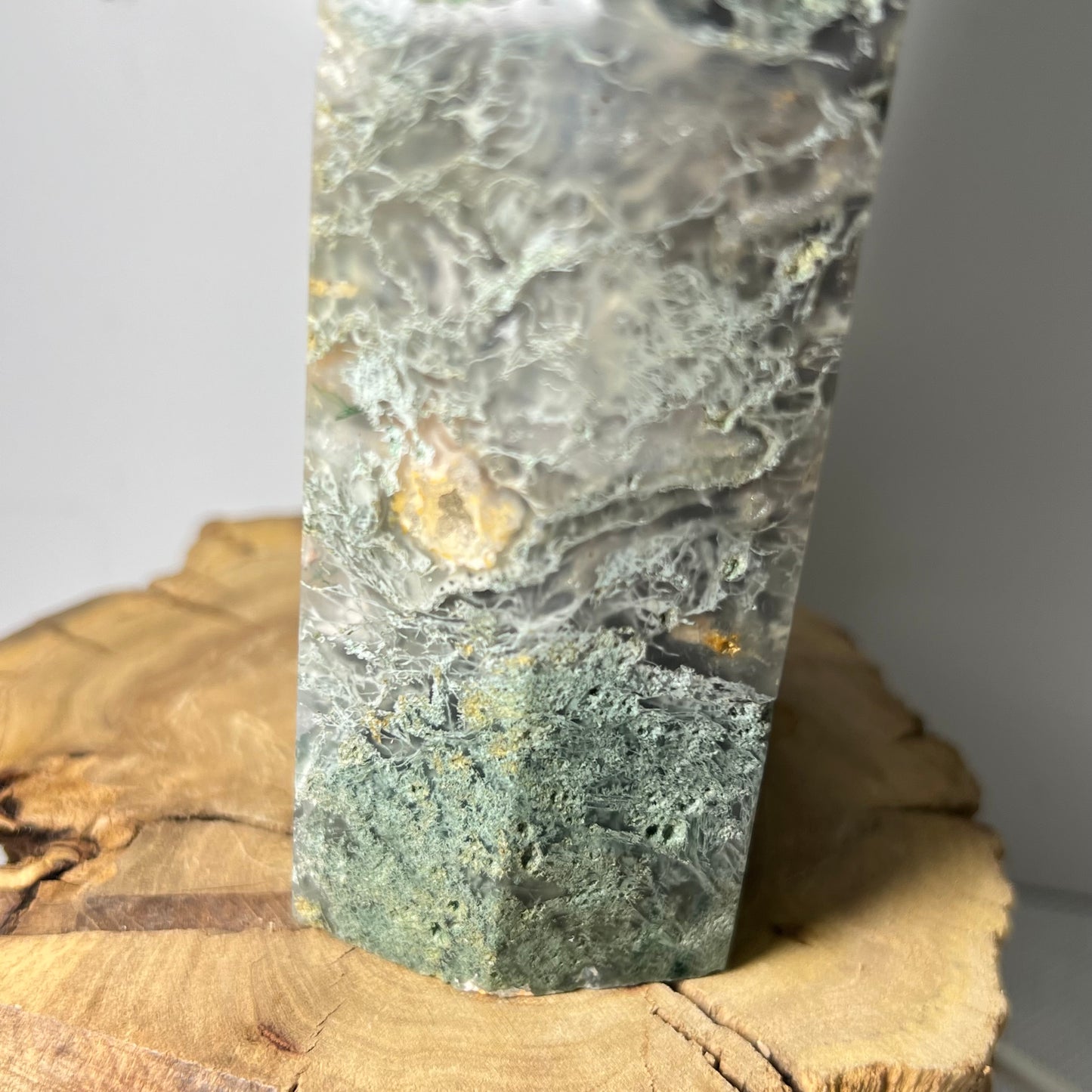 XL Moss Agate Tower