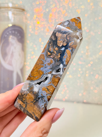 Brecciated Jasper Tower