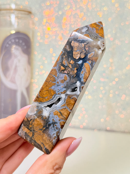 Brecciated Jasper Tower