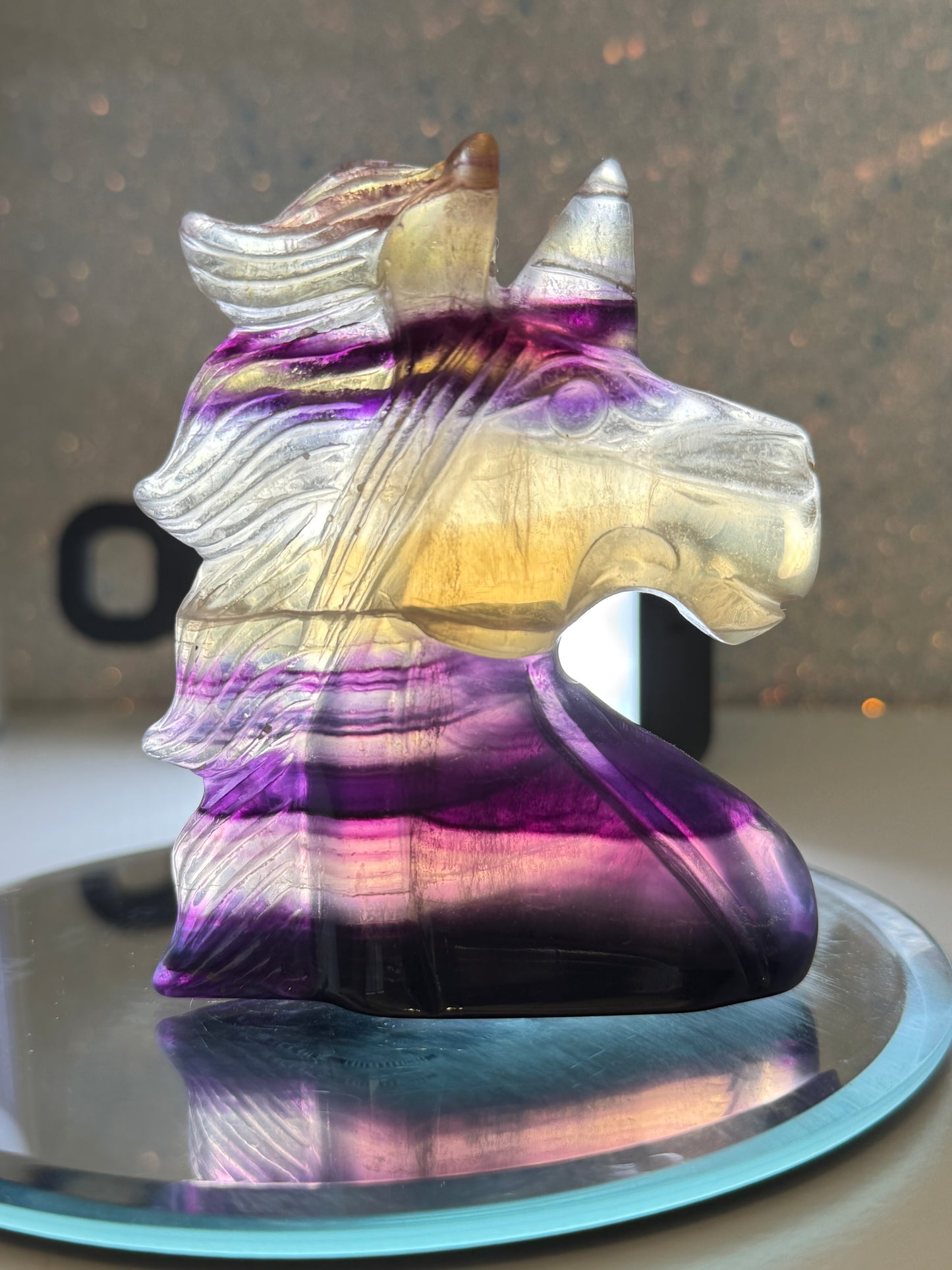 Fluorite Unicorn