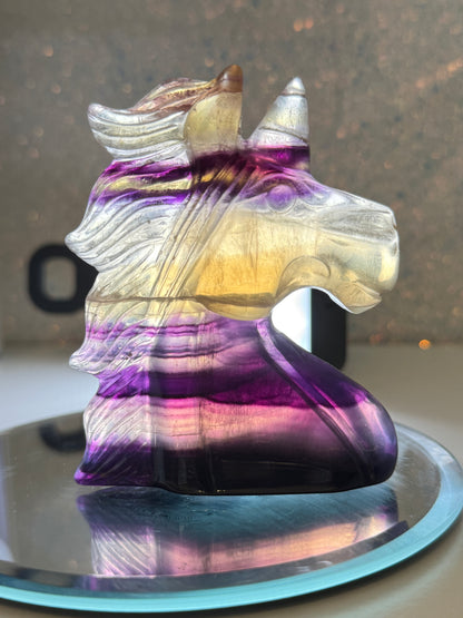 Fluorite Unicorn