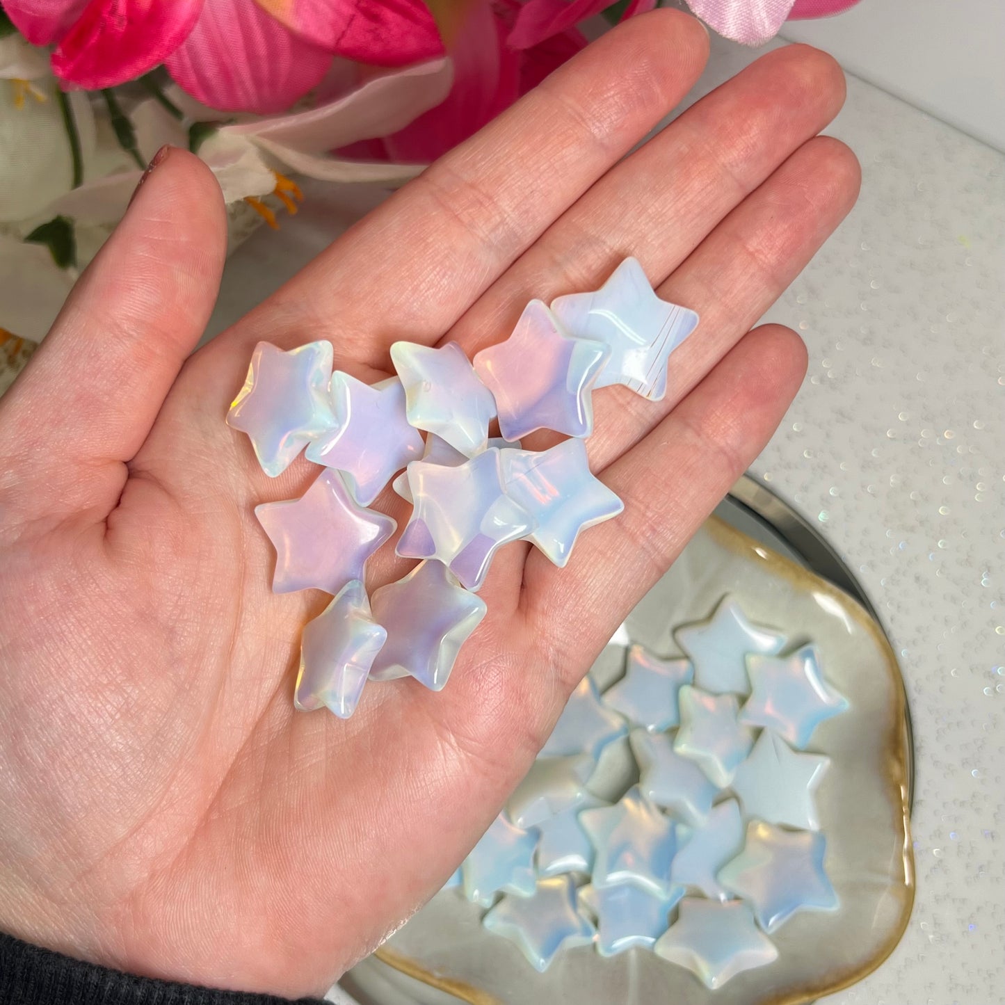 Opalite Stars (2cm)