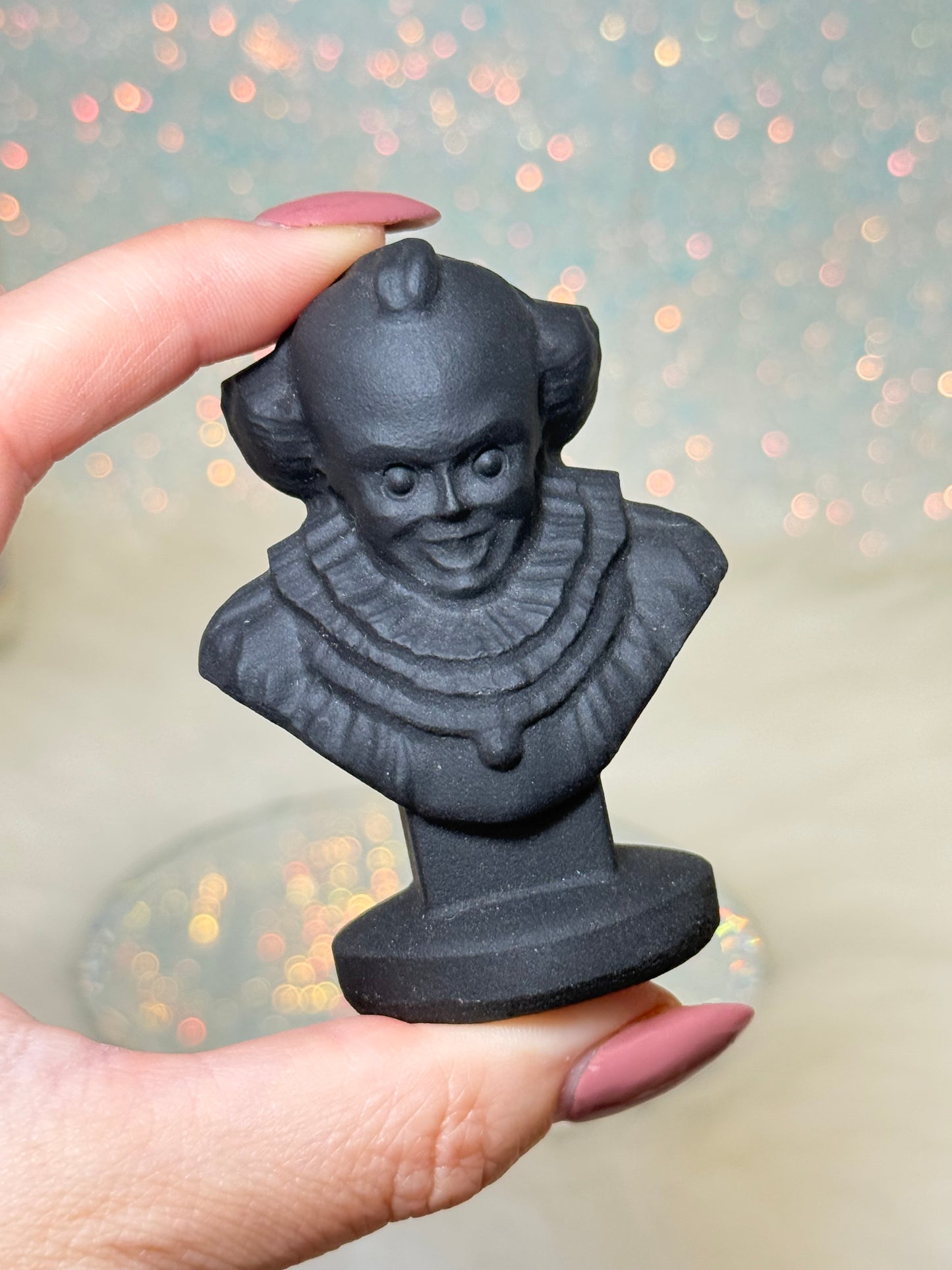 Matte Black Obsidian Pennywise