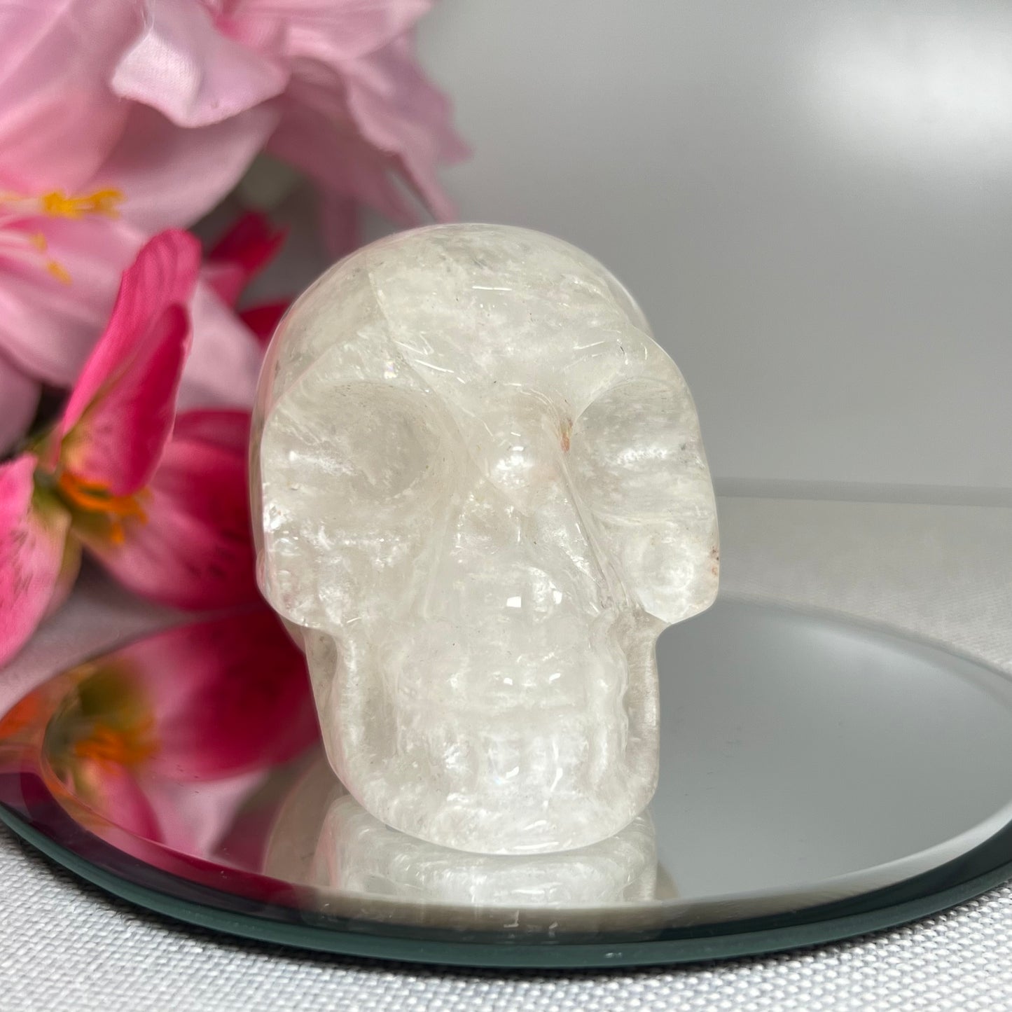 Clear Quartz Skull