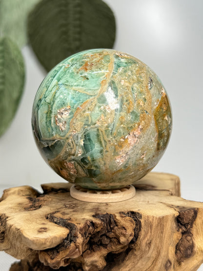 Large Variscite Sphere