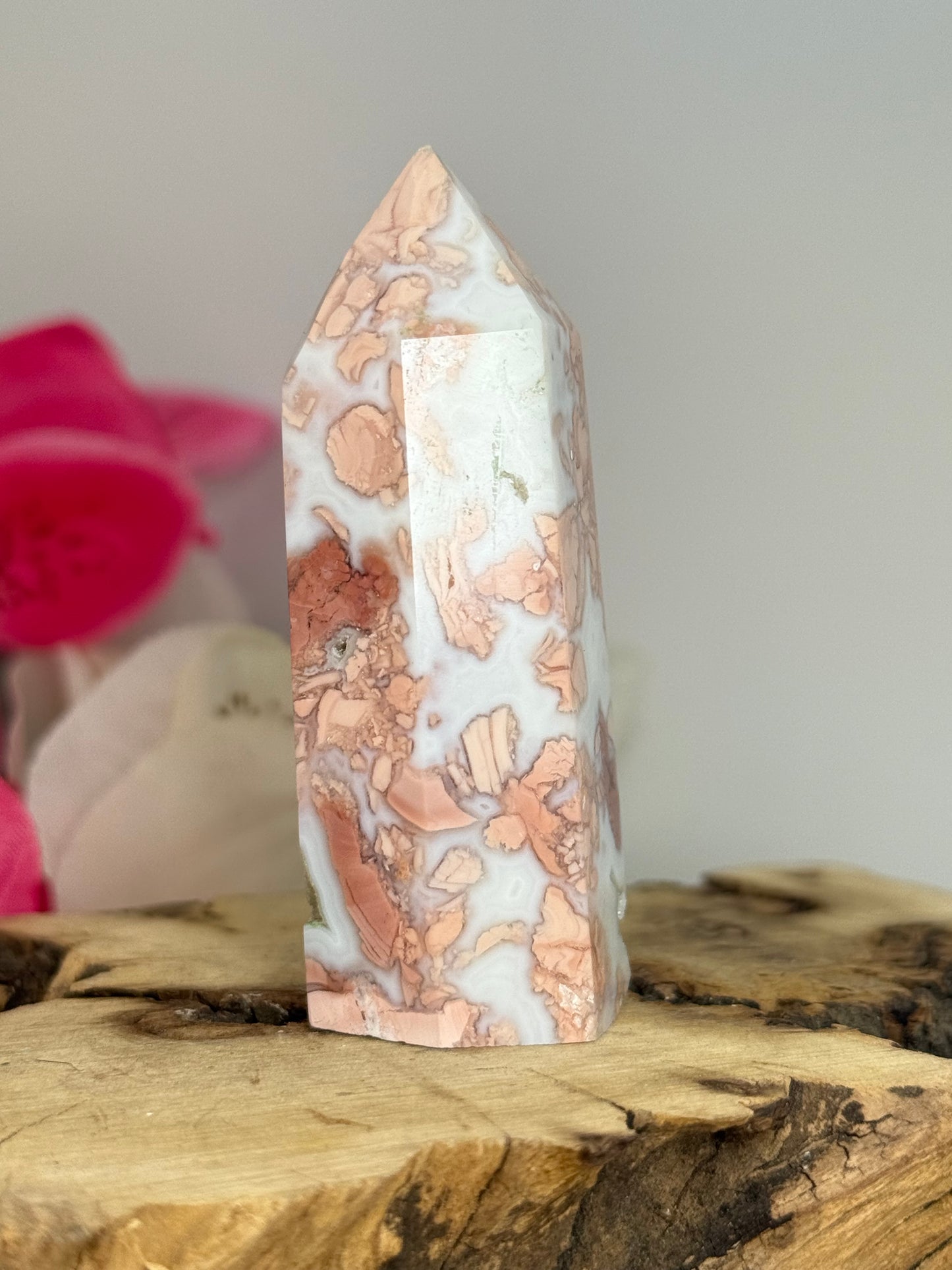 Cotton Candy Agate Point