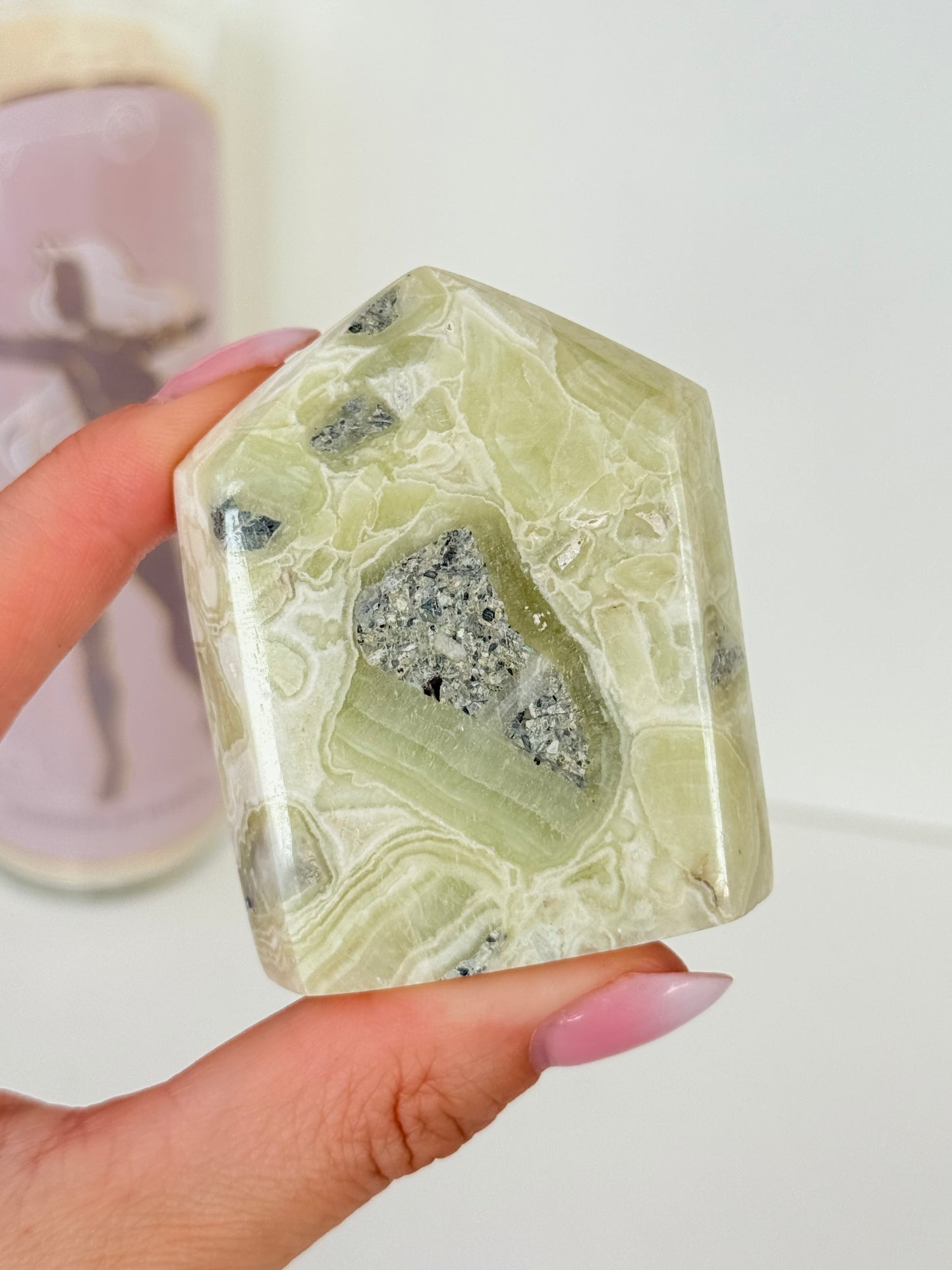 Green Maligano Jasper Domino Tower