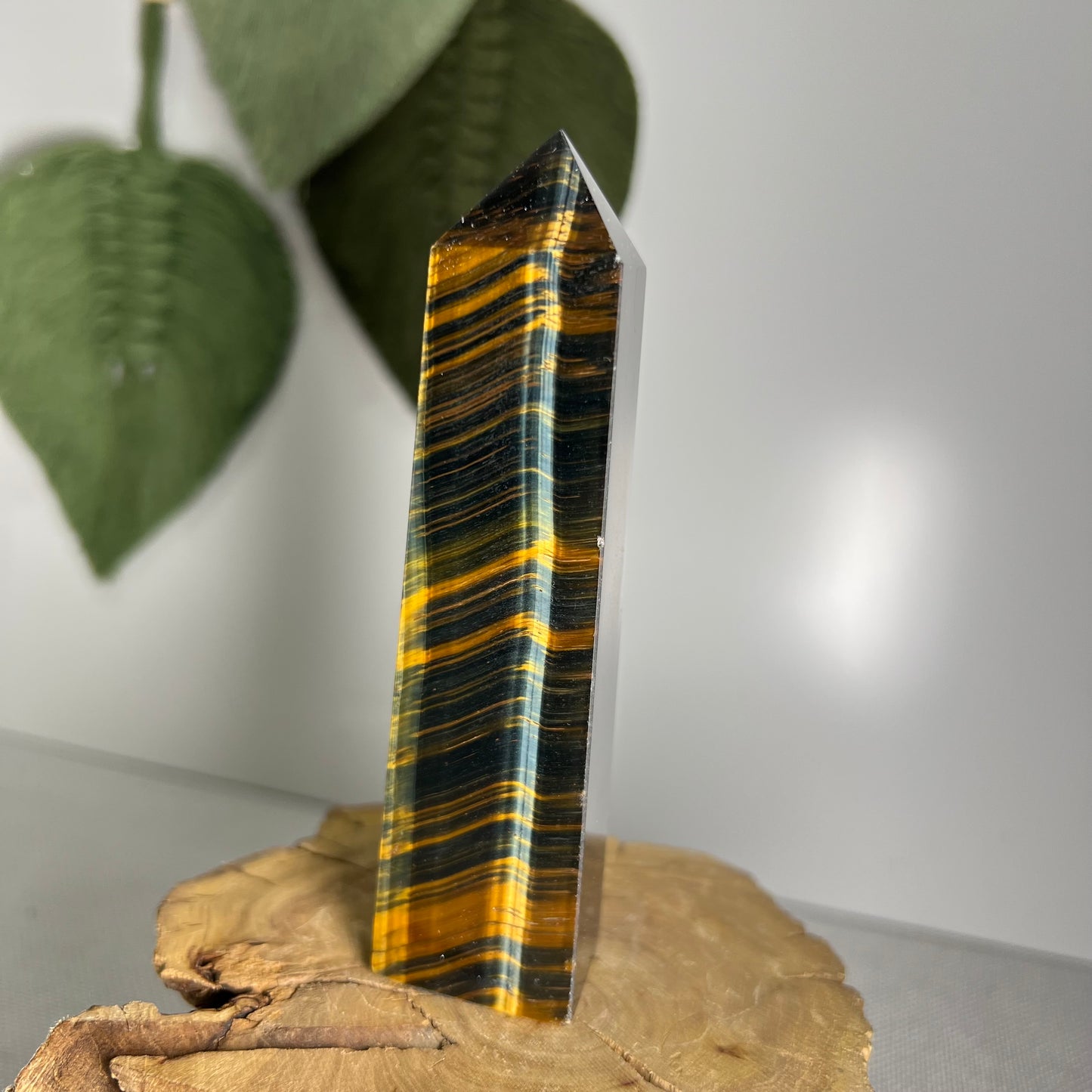 Blue Tigers Eye Tower