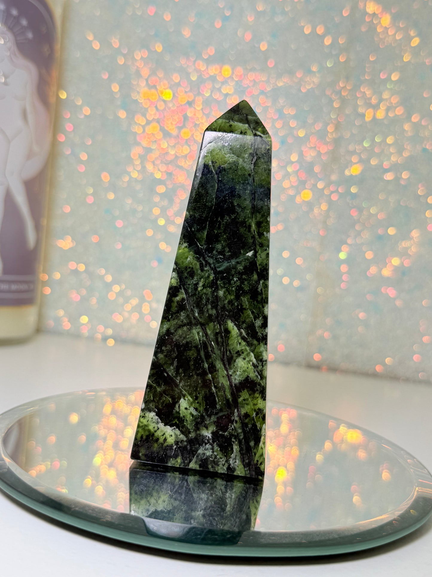 Nephrite Jade Tower