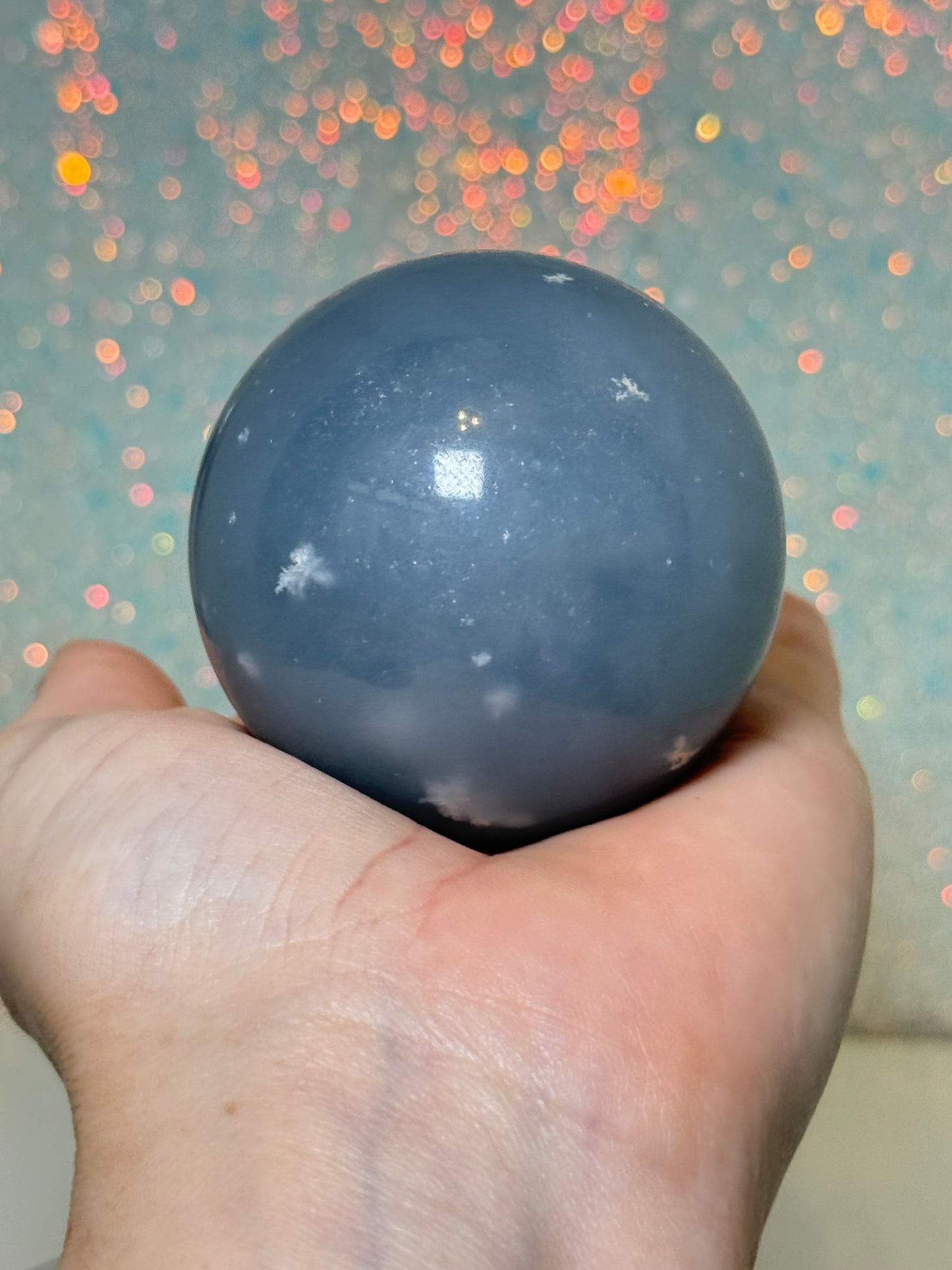 Angelite Sphere
