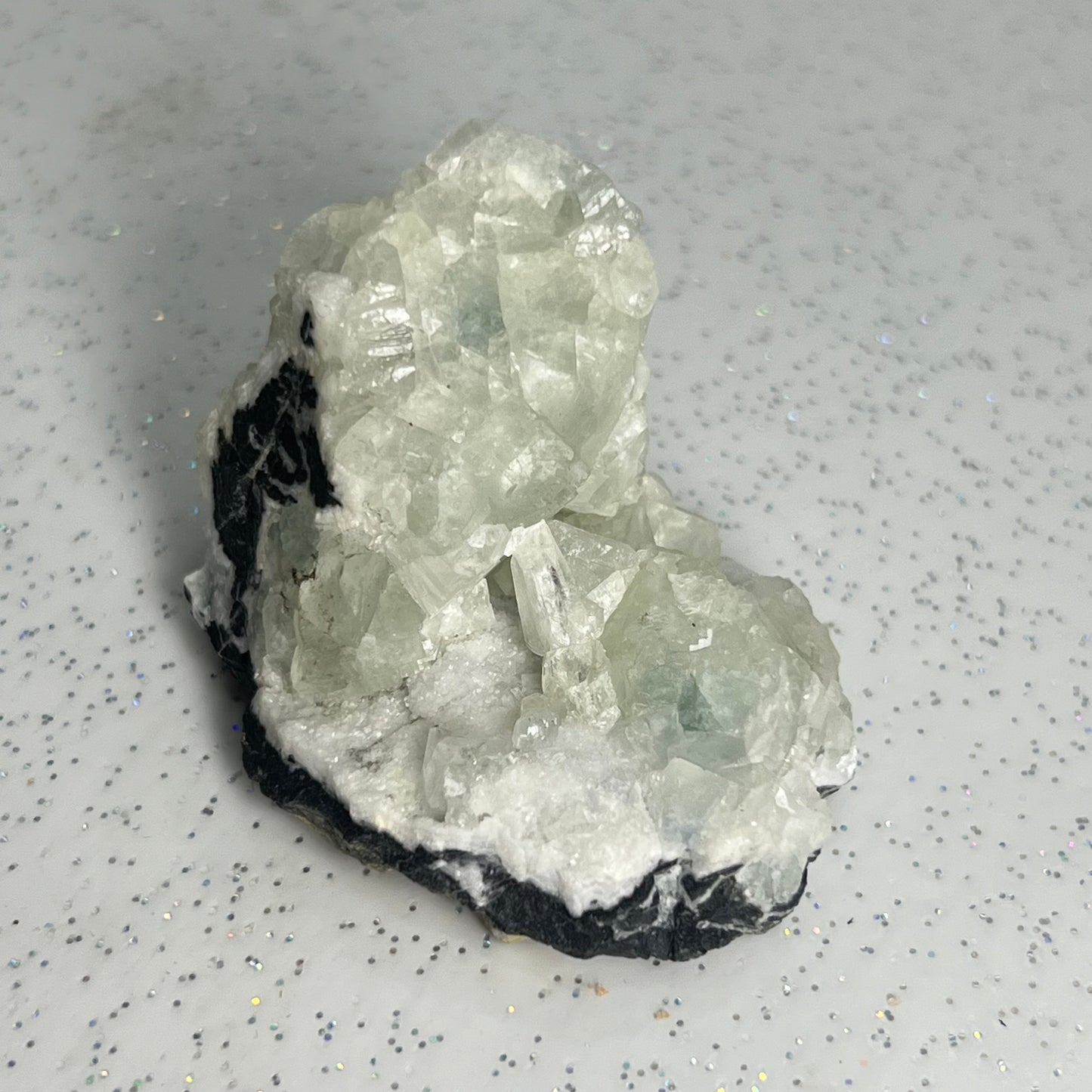 Fluorite on Sphalerite Specimen