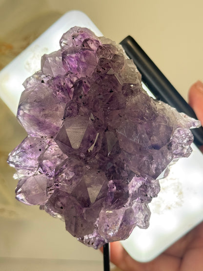 Amethyst Raw On Stand