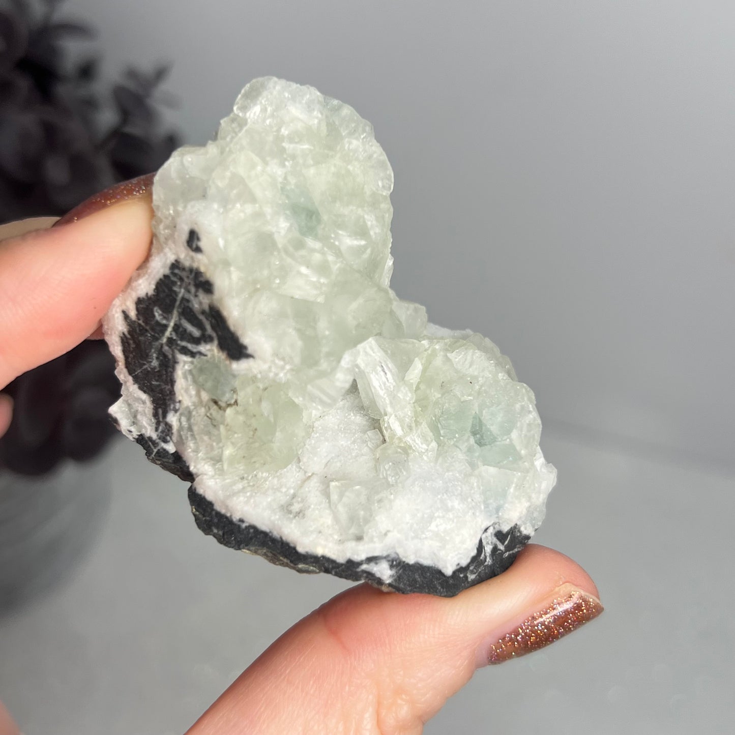 Fluorite on Sphalerite Specimen