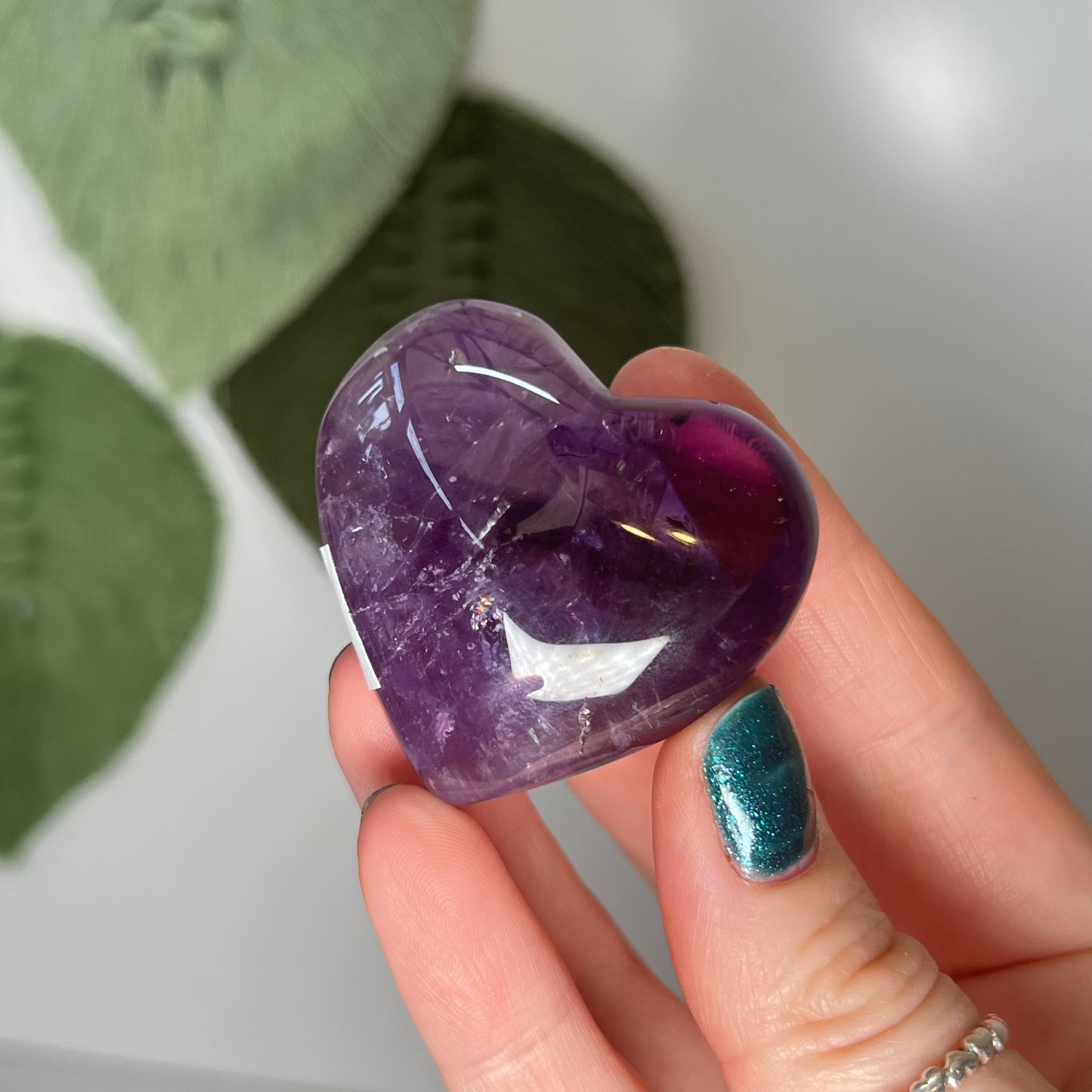 Amethyst Heart