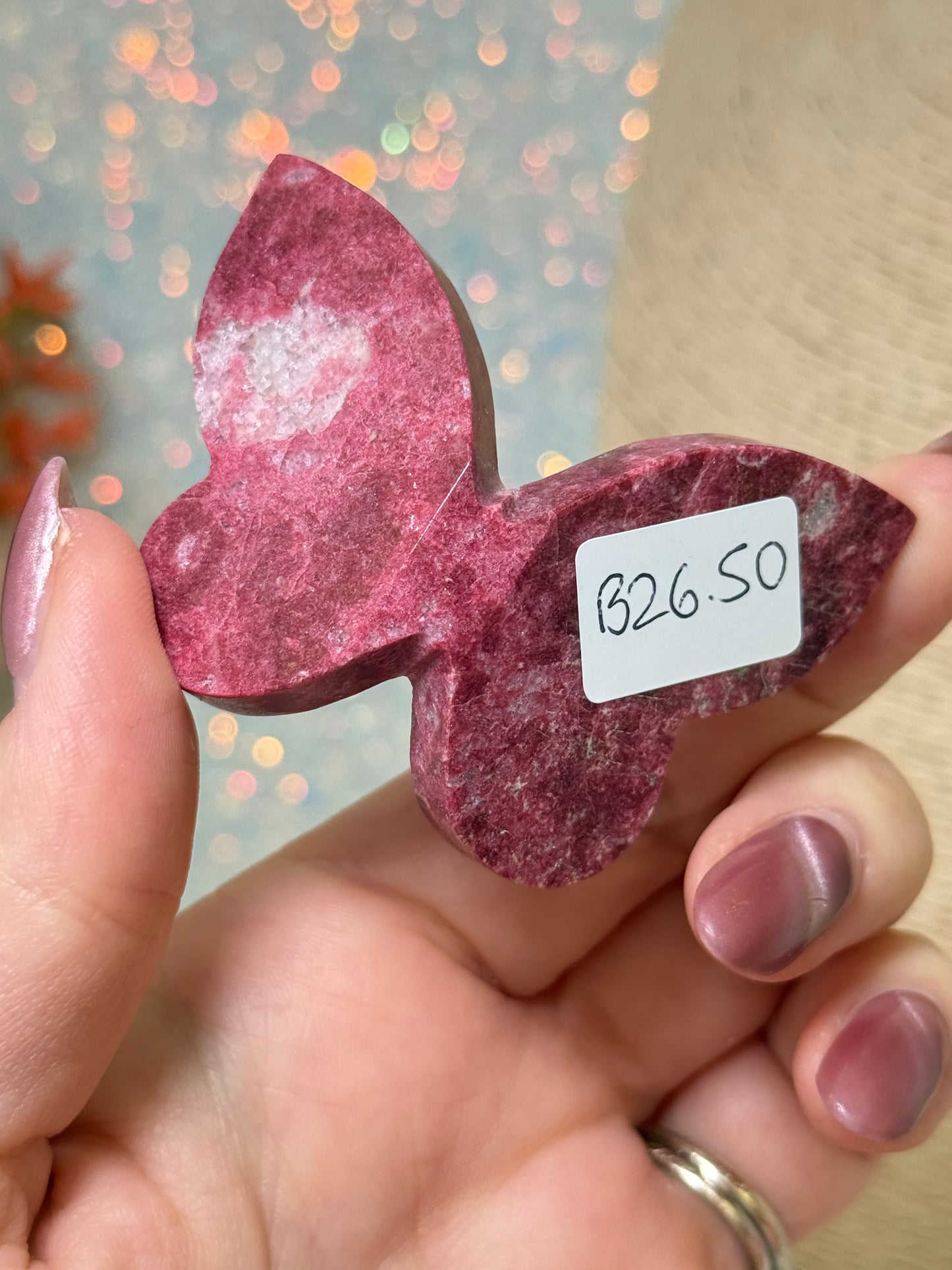 High Quality Thulite 3D Butterflies