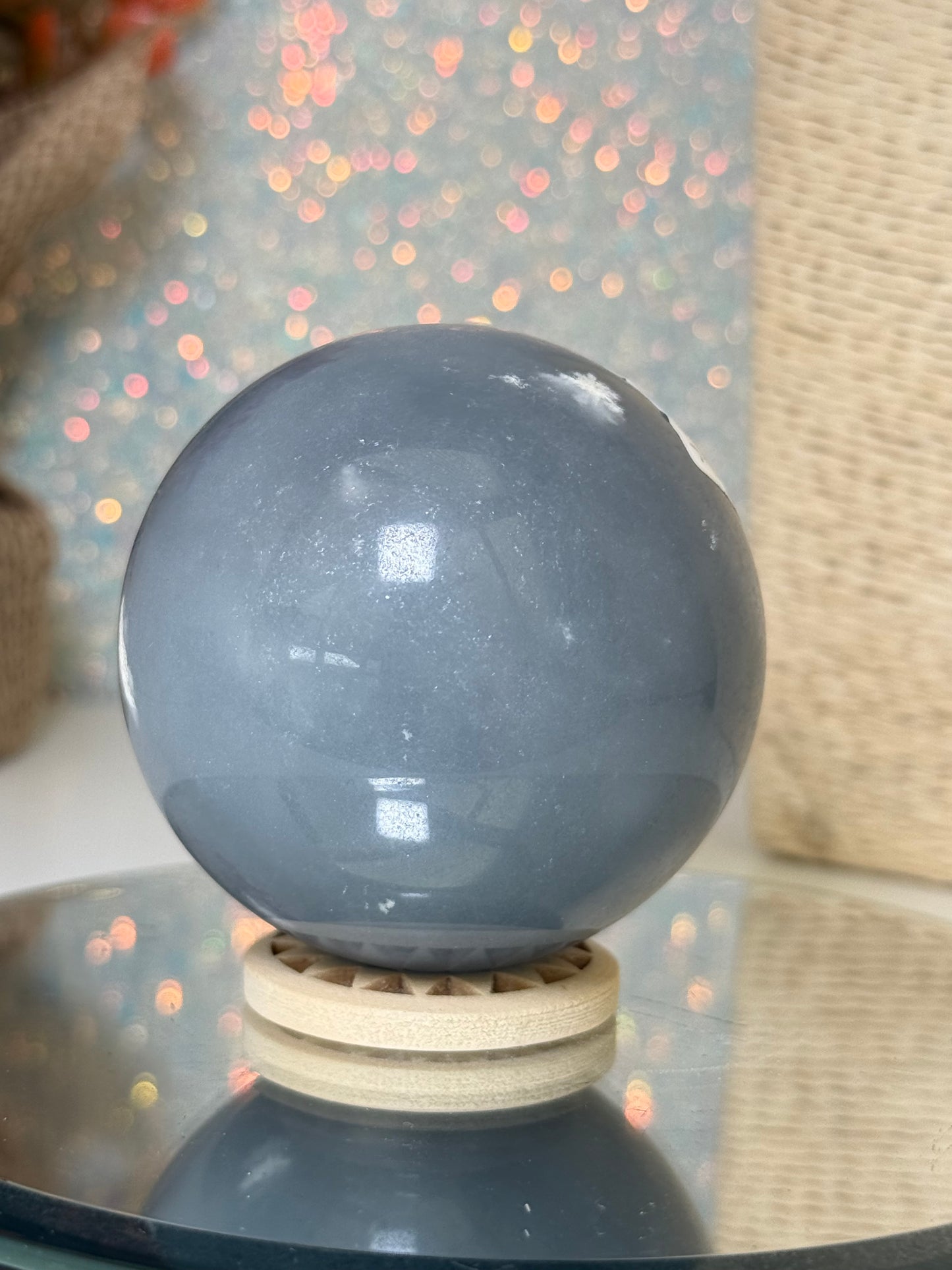 Angelite Sphere
