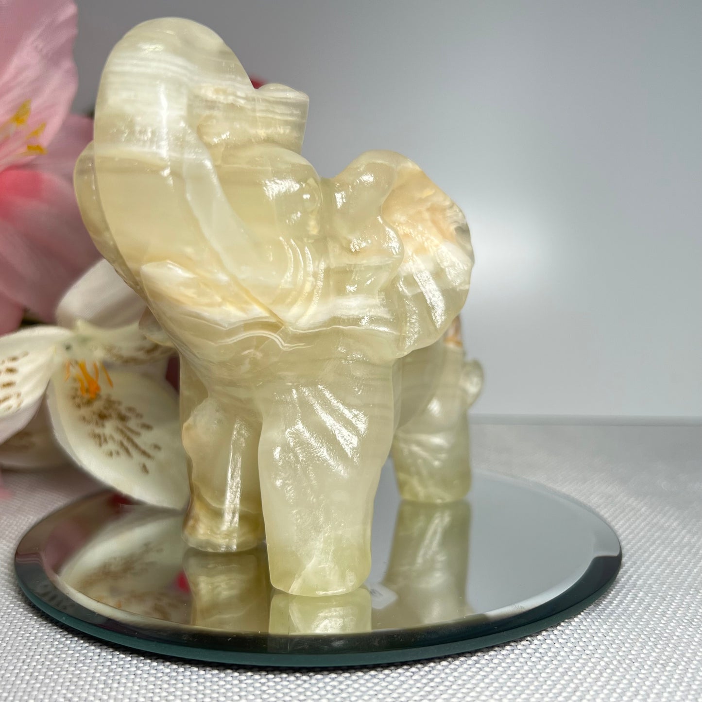 Afghan Jade Large Elephant