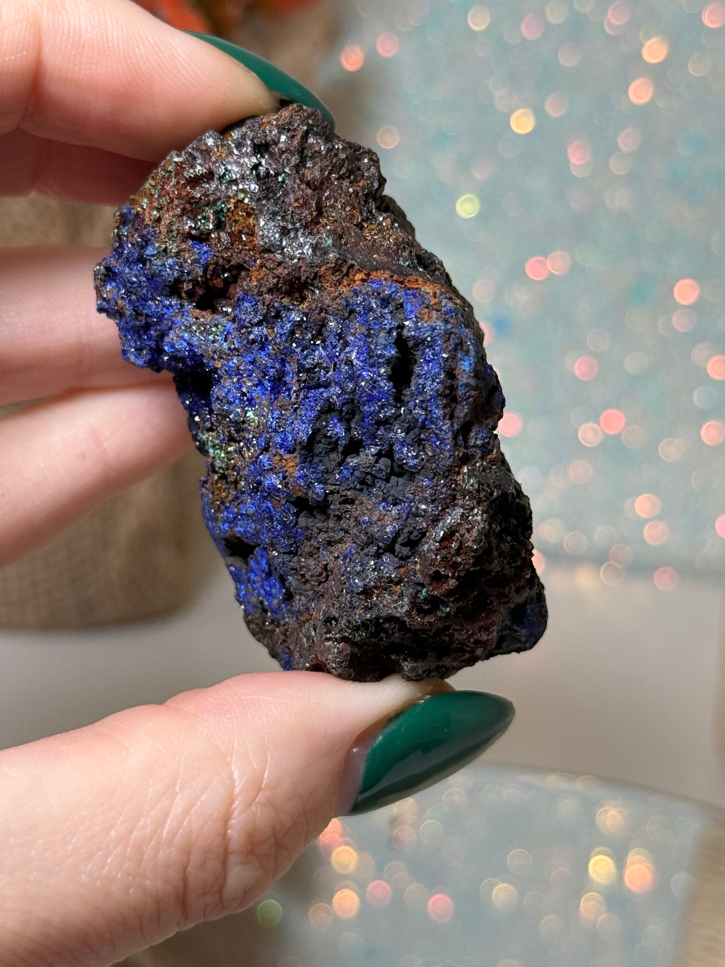 Raw Azurite