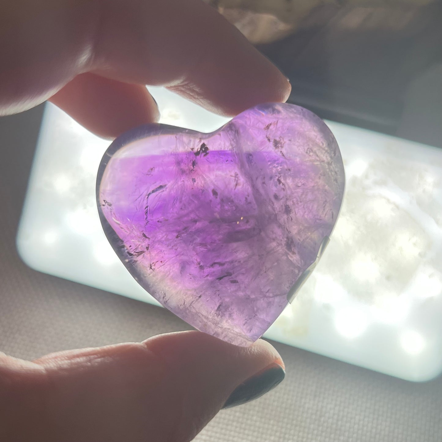 Amethyst Heart