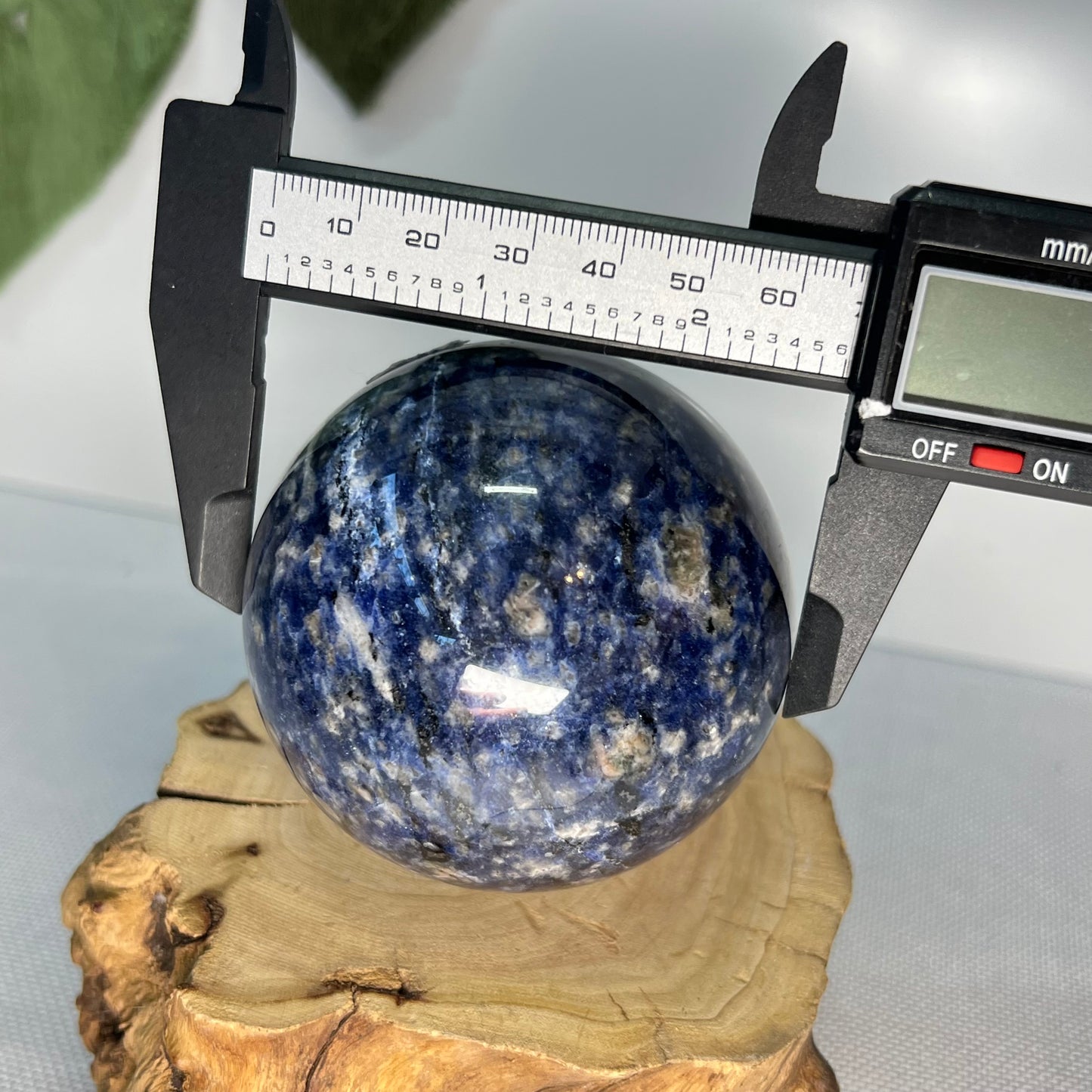 Large UV Reactive Sodalite Sphere