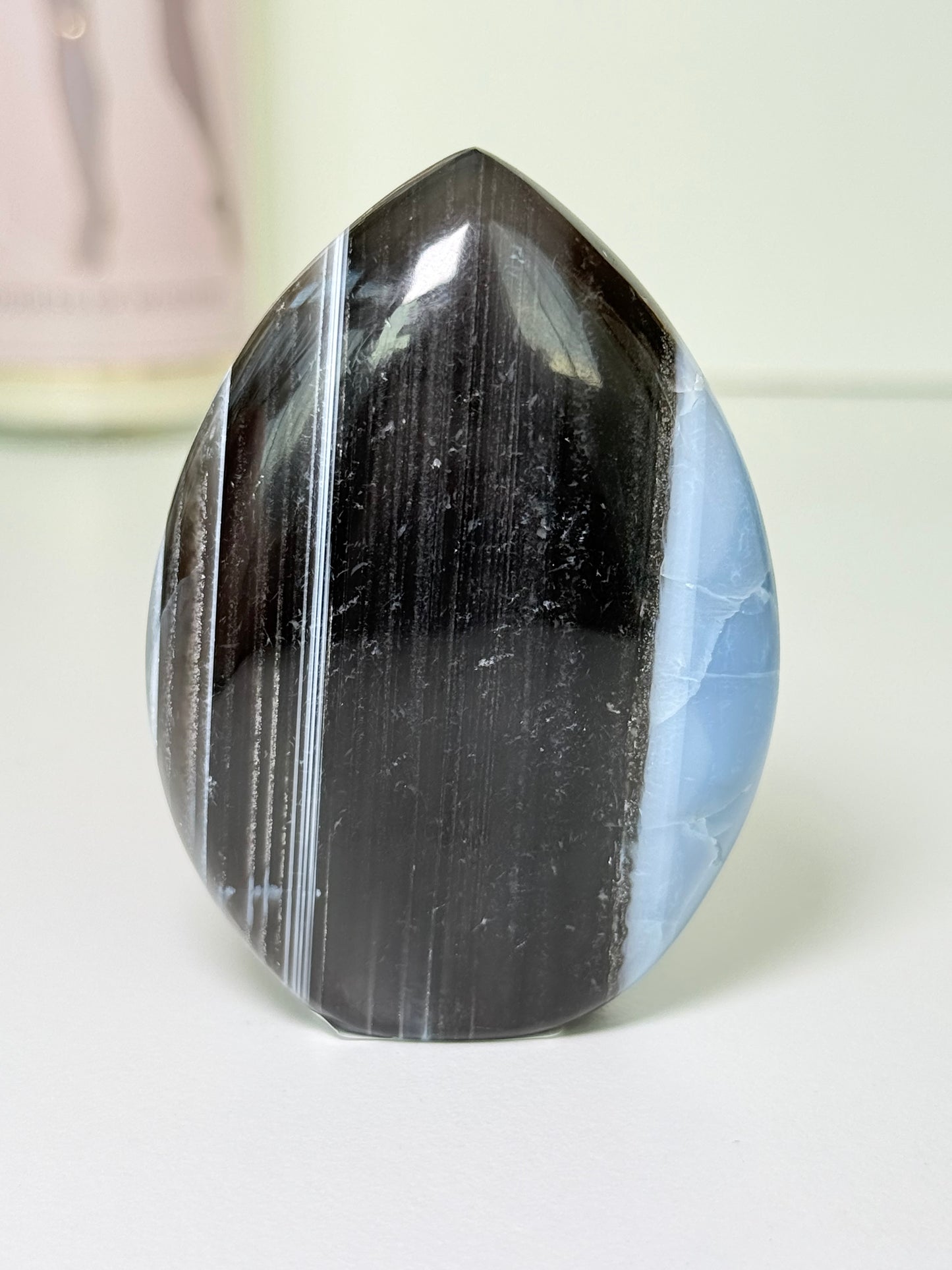Indian Blue Opal Flame