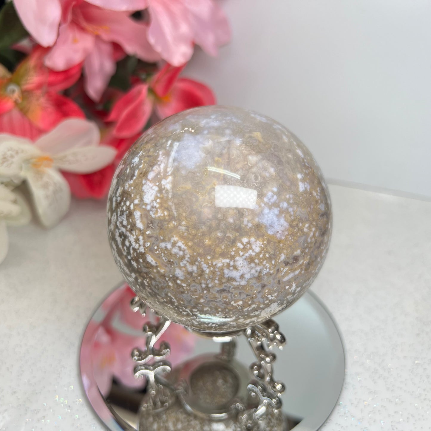 XL Ocean Jasper Sphere