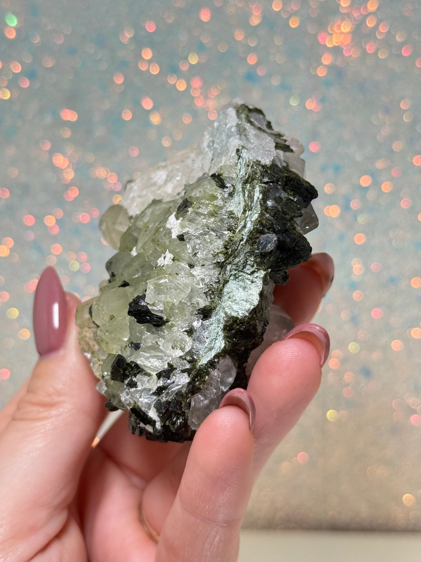 Epidote & Quartz Raw