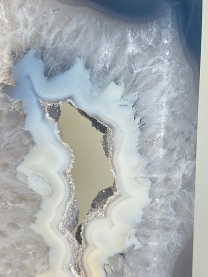 Large Druzy Agate Tower