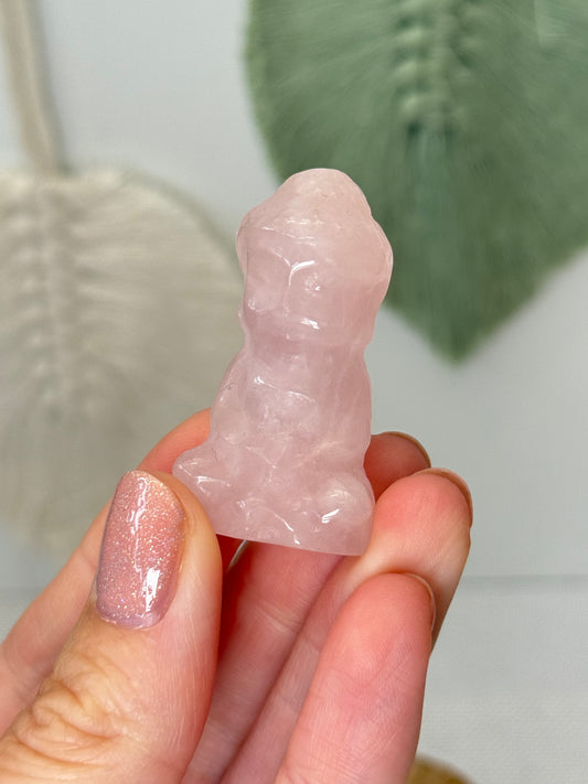 Rose Quartz Buddha