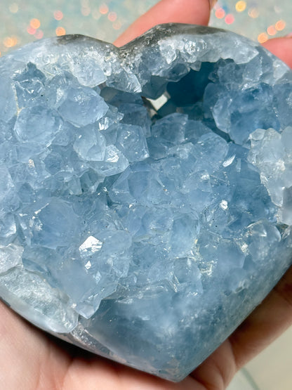Celestite Heart