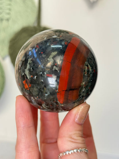 Africa Bloodstone Sphere