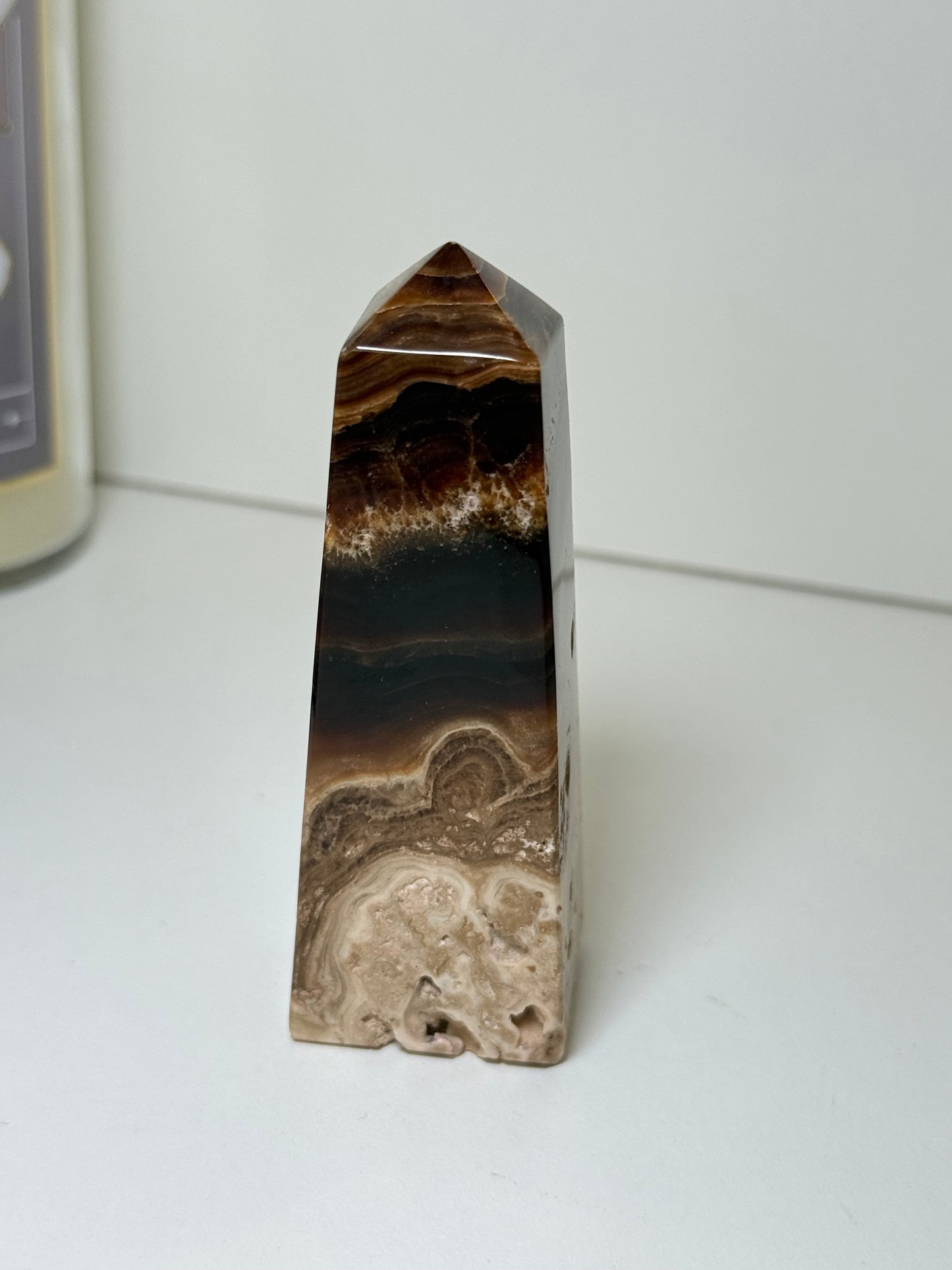 Chocolate Calcite Tower