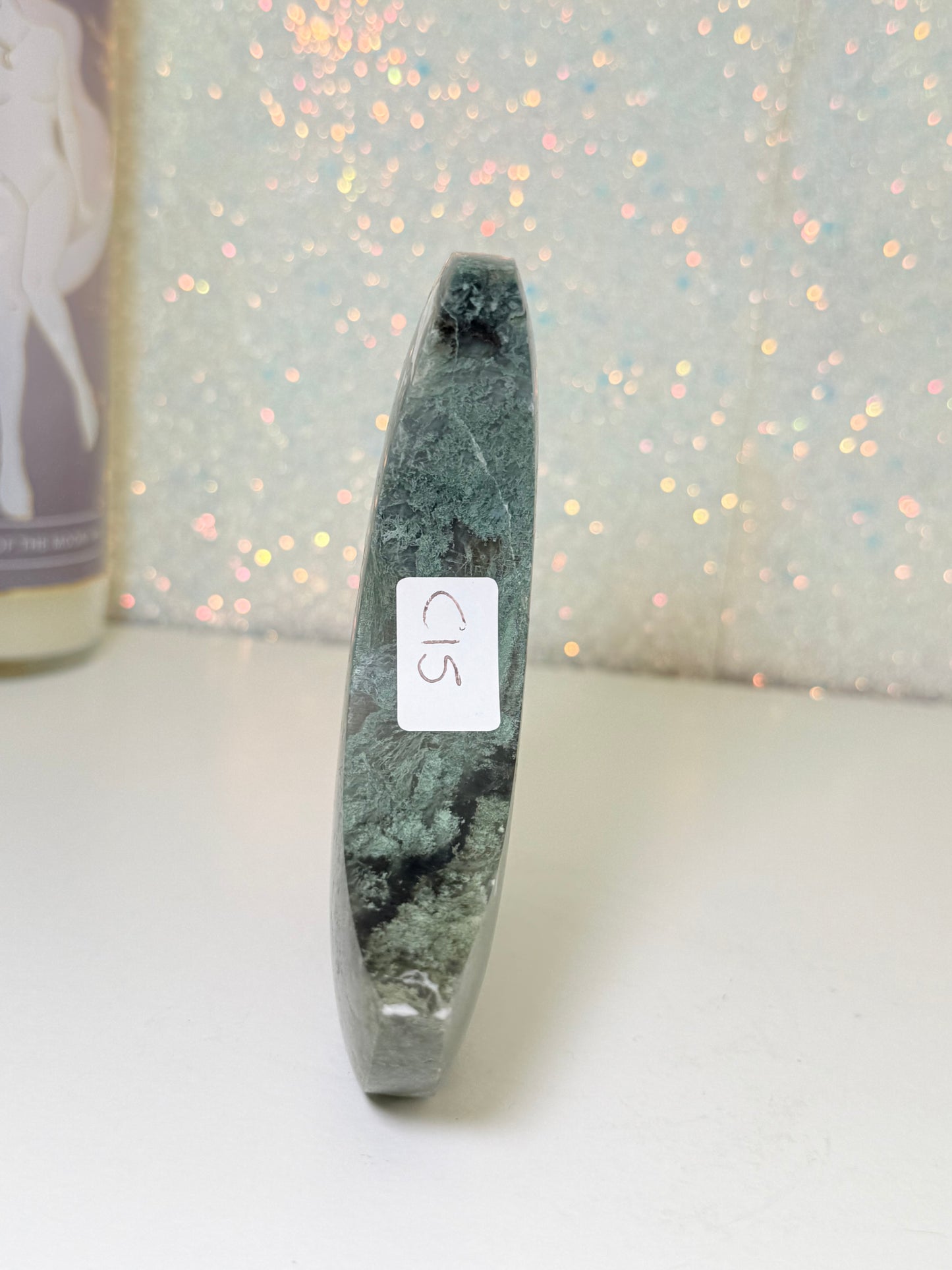 Moss Agate Moon
