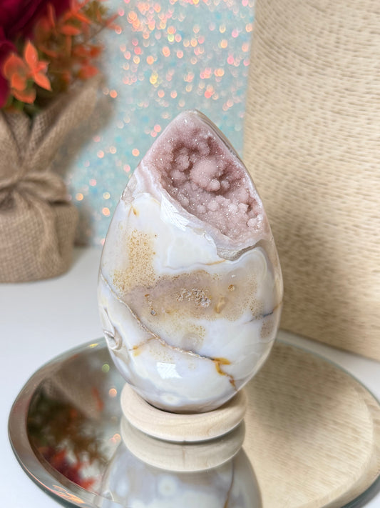 Pink Amethyst Egg