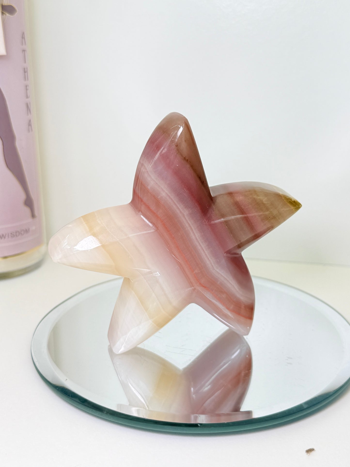 Pink Onyx Starfish