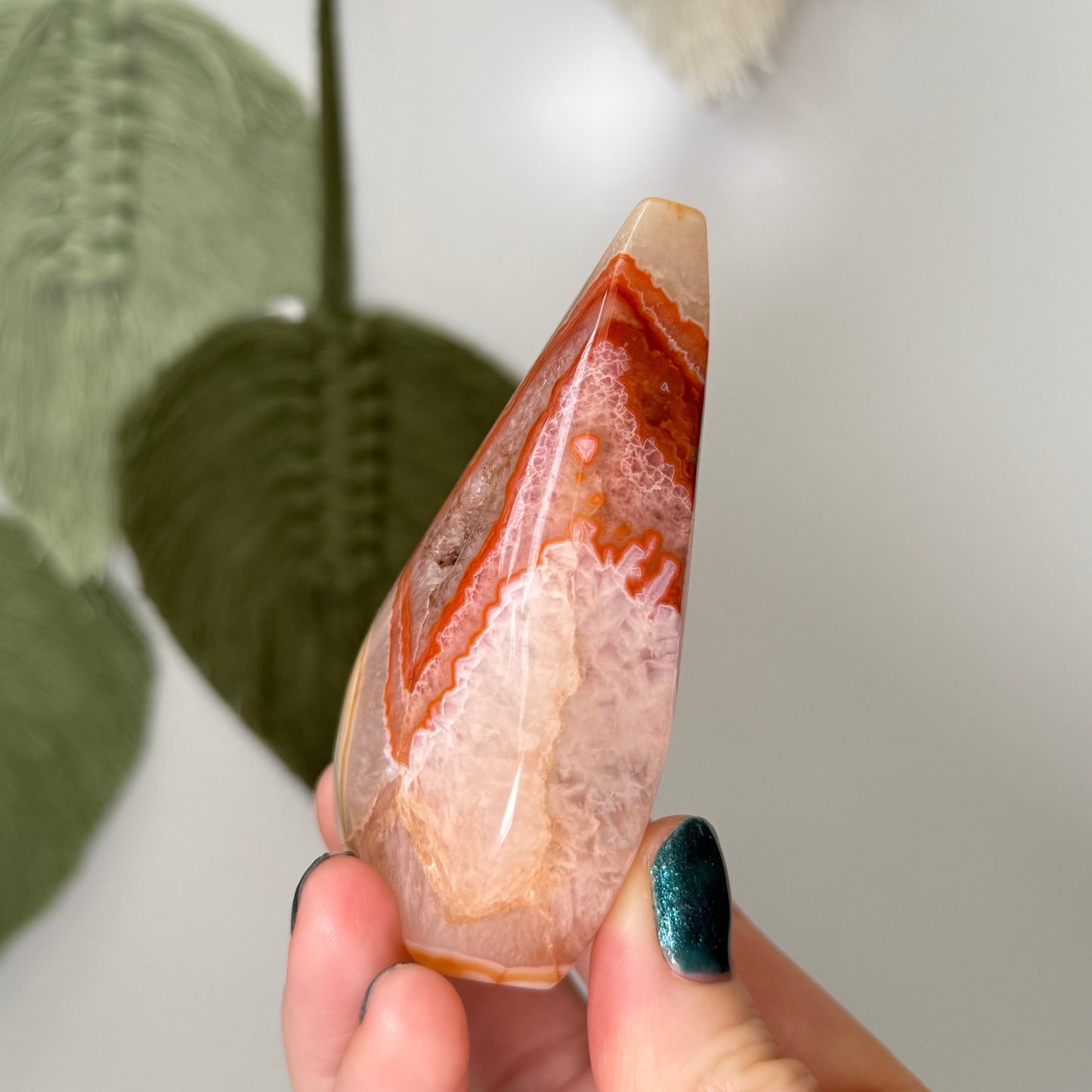 Carnelian Teardrop Freeform